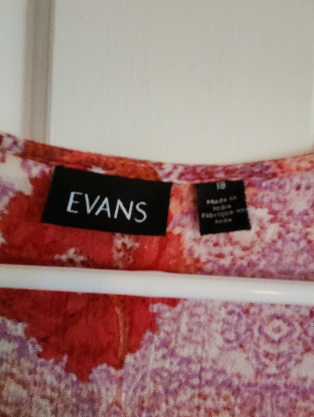 Floral Maxi Dress in Red and Pink - Picture 3 of 4